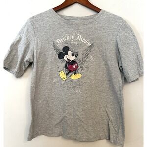 Disney Mickey Mouse‎ Shirt Womens XL Graphic Tee Sparkle